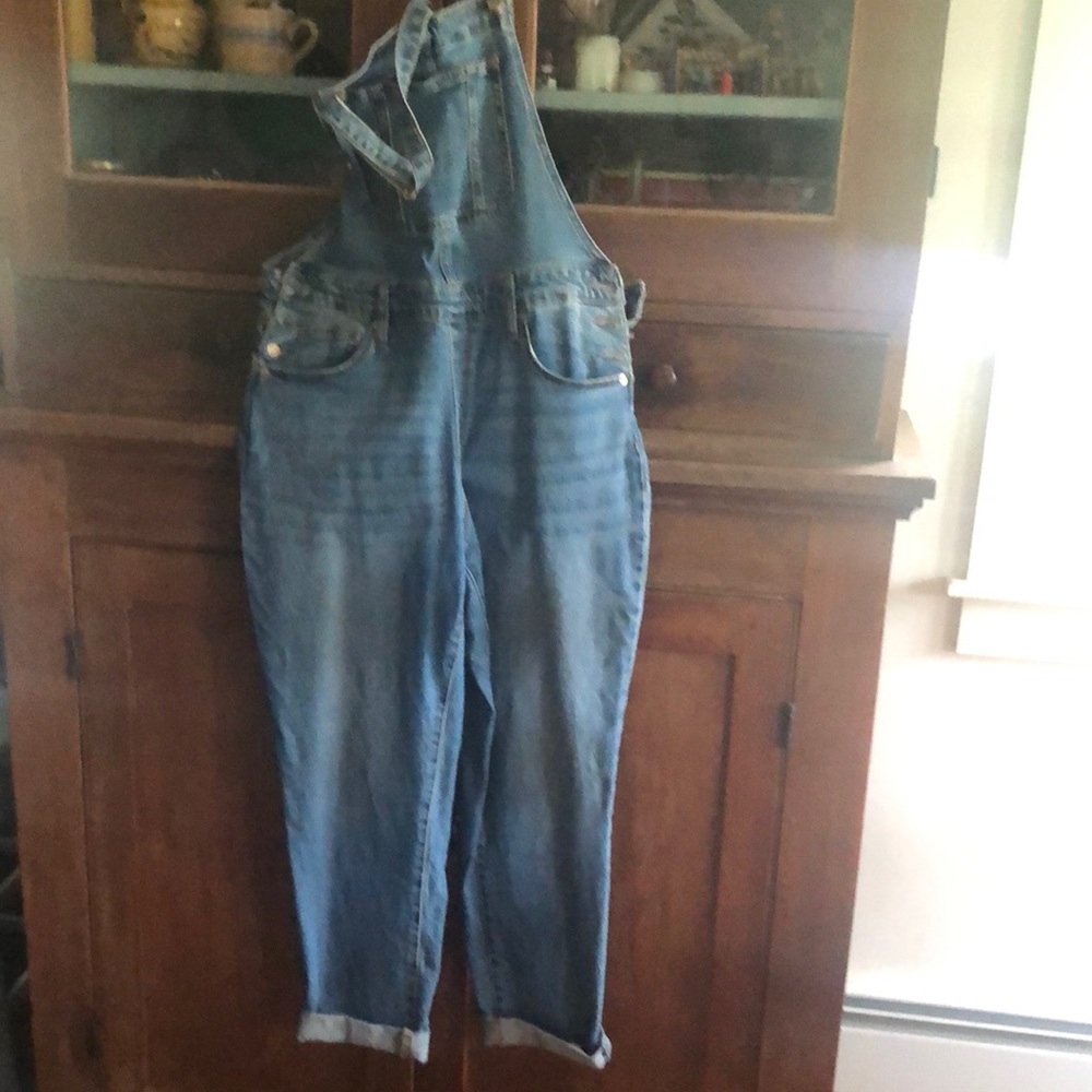 Universal Thread denim overalls